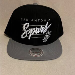 NWT MITCHELL & NESS SAN ANTONIO SPURS SnapBack Cap